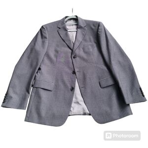 2pc HUGO BOSS Rossellini Movie US Mohair Wool Three-Button Suit‎ 42R Blazer
